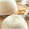 Round /Oval Bread Fermentation Natural  Rattan Basket Country Bread Baguette Dough Mass Proofing Tasting Proving Baskets BakerySupplies