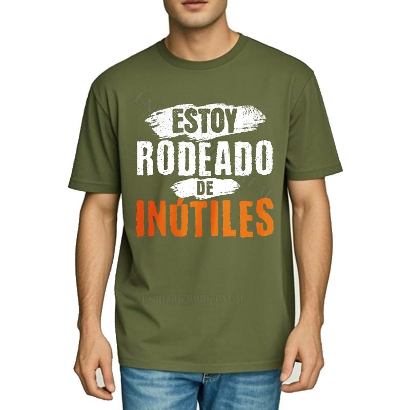 Unisexs Top Adult Breathable Tee I Am Surrounded by Useless People Fashion Workout Tshirt Hiphop Unisexs Tshirt Crew Neck