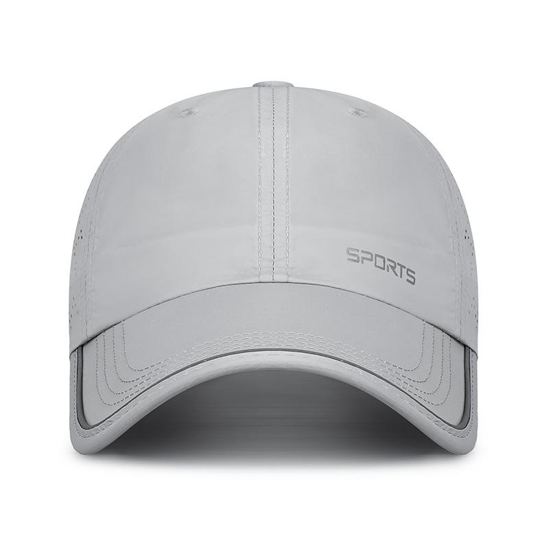 Spring Summer Thin Baseball Cap Men Women Sunshade Sunscreen Cap Outdoor Travel Breathable Mesh Quick-Drying Cap