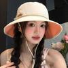 New Summer UV Protection Hat for Women Wide Brim Double-side Wear Fishermen Cap Female Solid Color Hiking Climbing Sunshade Hat