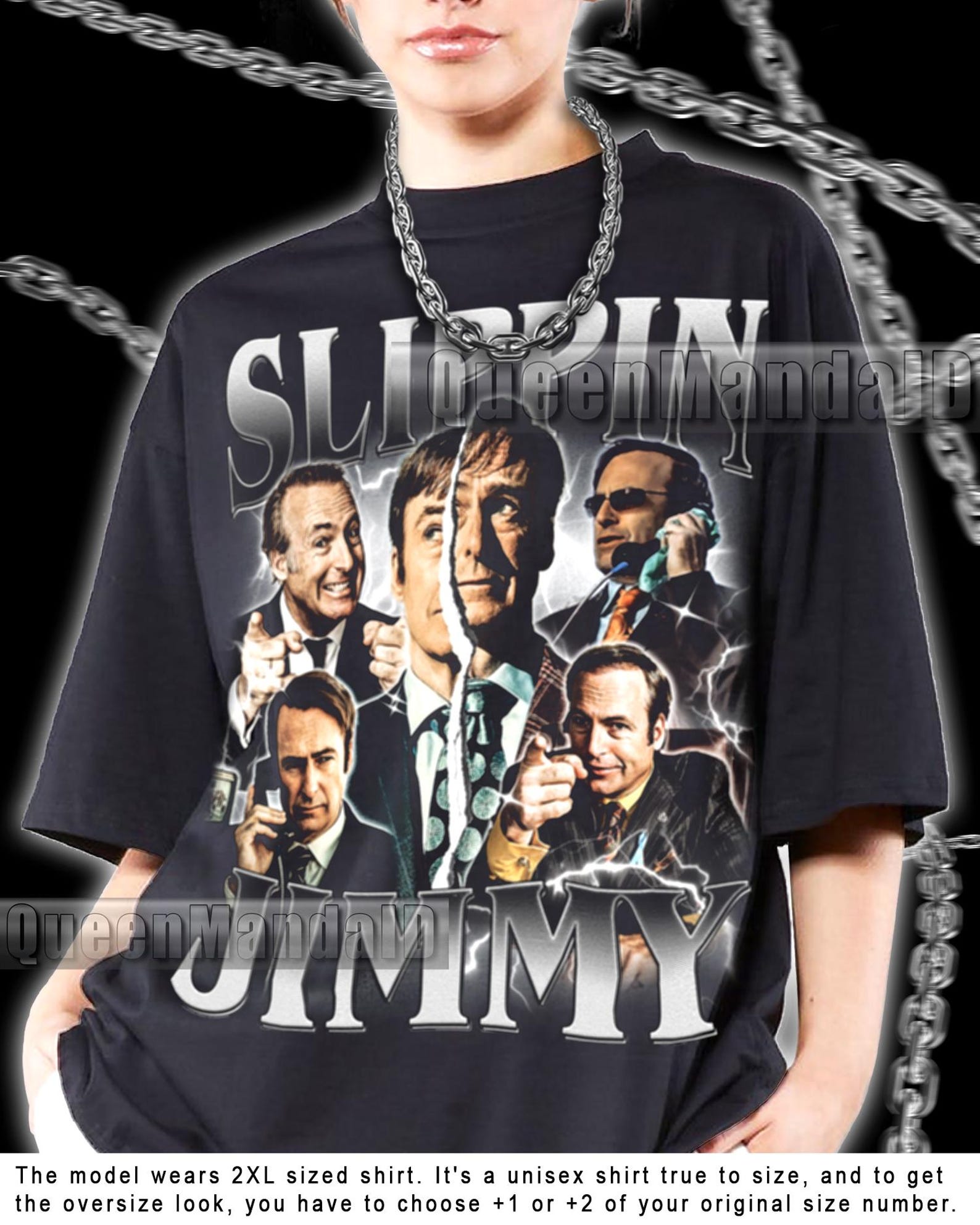 Limited Slippin Jimmy Shirt 90s Retro Fan Tee, Unisex Movie T-Shirt, Vintage Style KUS32 2XL