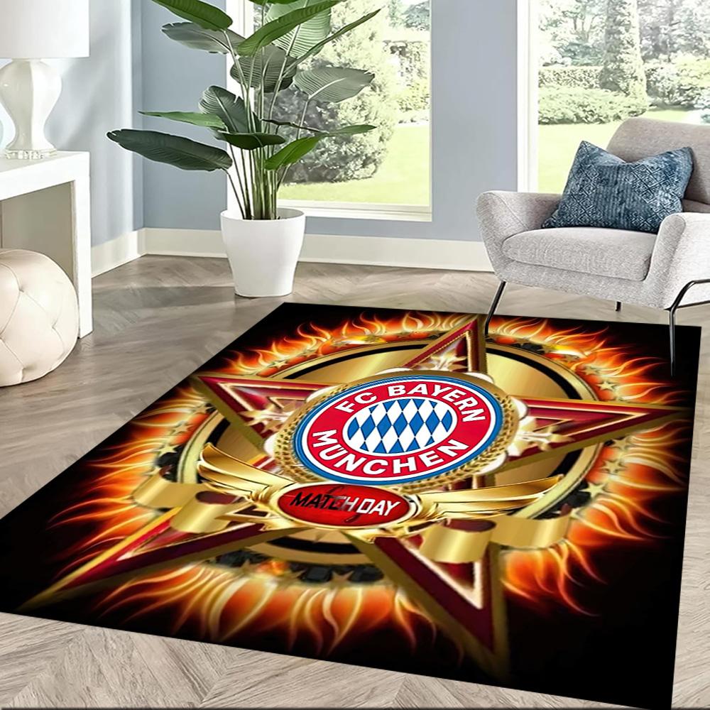 Champion Fc Bayern München Square rugs are a great choice for living rooms, bedrooms, home décor, and as gifts.