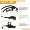 ABS Wheel Speed Sensor No.9L3Z2C190A Rear Right ABS Sensor Anti-lock Braking System Sensor for Ford F-150 2009-2010 Pickup