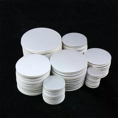 200pcs Seal Cap Lining with Tamper Resistant PET Electromagnetic Aluminum Foil Induction Gasket for Cosmetic Jar Bottle Pot