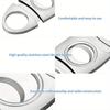 Stainless Steel Cigar Cutter Metal Classic Cutter Guillotine Cigar Scissors Gift Puncher Cutting Knife Cigar Accessory