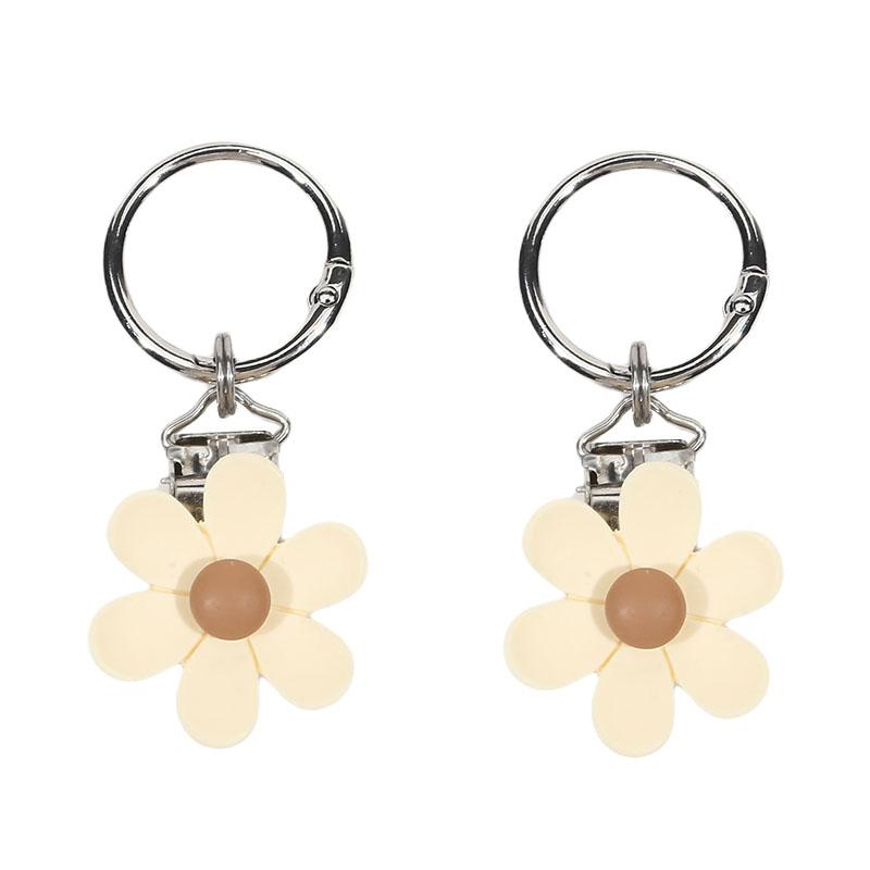 Travel Hat Clip Traveling Flower Magnetic Hat Clip Anti-Slip Sun Wide Brim Hats Clip Hands-Free Hat Holder Travel accessories