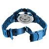 New Fashion Transparent Retro Men's Automatic Mechanical Watches Top Brand Luxury Stainless Steel Skeleton Clocks Reloj Hombre