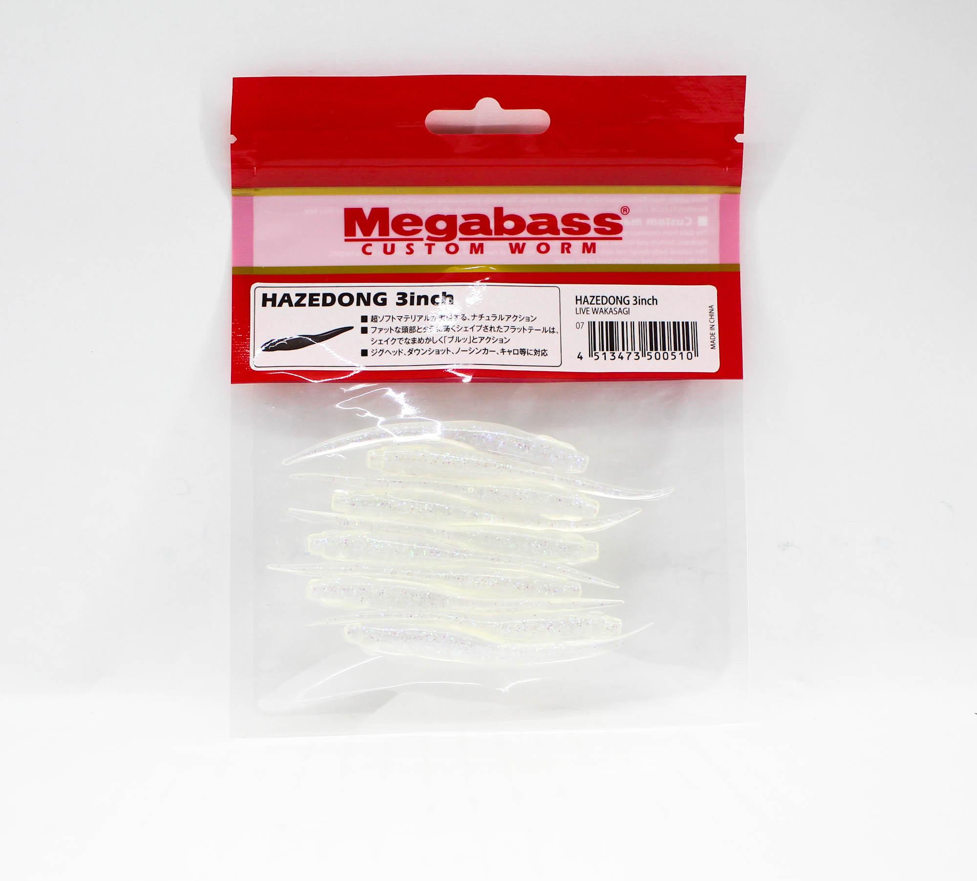 

Megabass Soft Lure Hazedong 3 Inches Live Wakasagi (0510)
