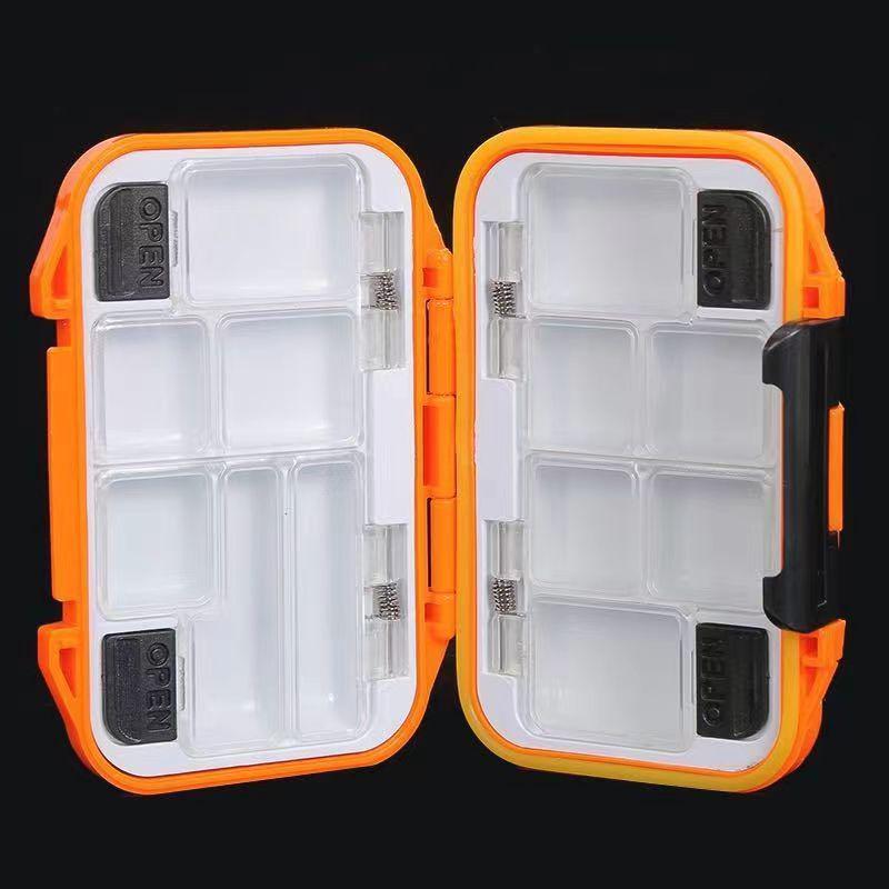 Wasserdichte Tragbare Aufbewahrungsbox für Angelköder und Jigköpfe