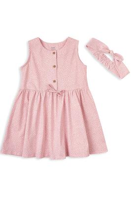 Σειρά: φόρεμα και κορδέλα μαλλιών KRAKO (94207)