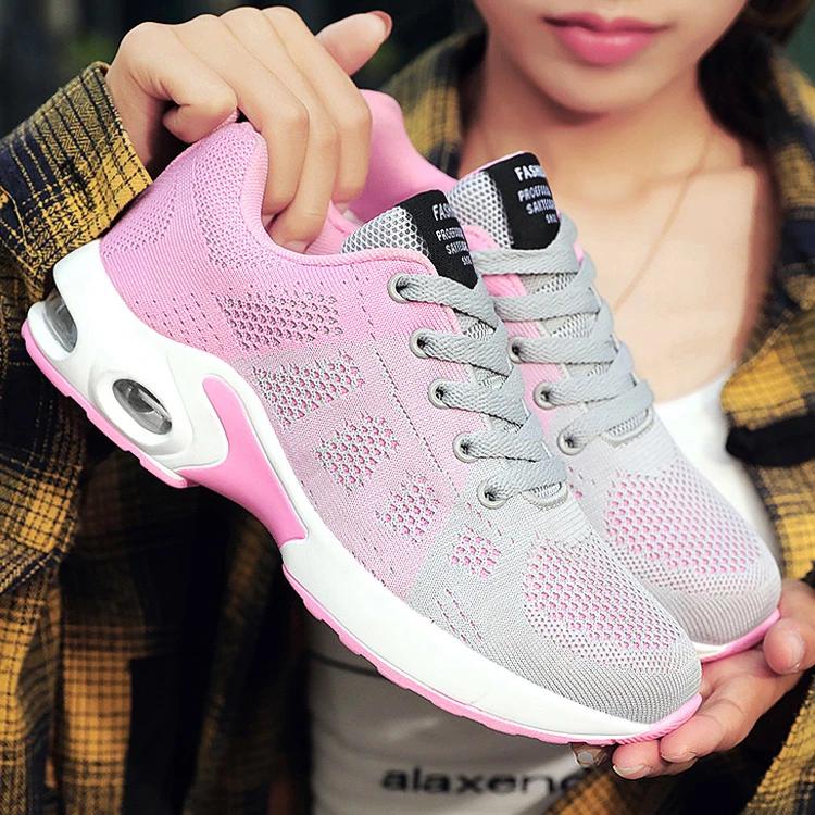 New Autumn Women Vulcanize Shoes Platform Casual Sneakers Shoes Flats Mesh Breathable Running Shoe Soft Sports Tenis Shoes