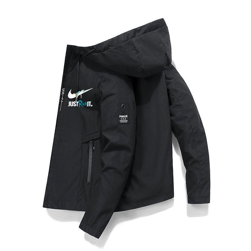 2023 Men's High-End Pique Stand Collar Jacket: Trendy Korean Style for Spring and Autumn