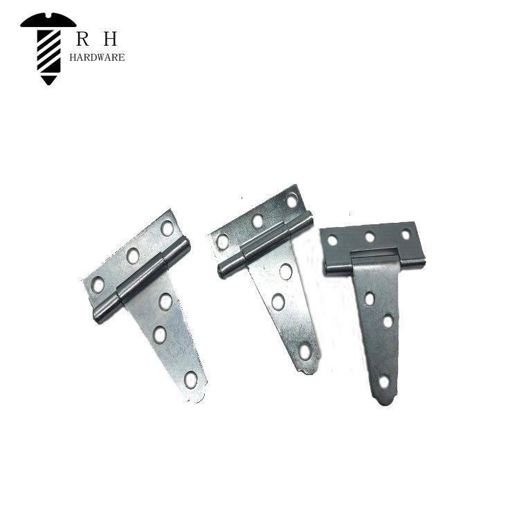 Galvanized Triangle T-Hinge with Grooved Bearing (2-12 Inches)