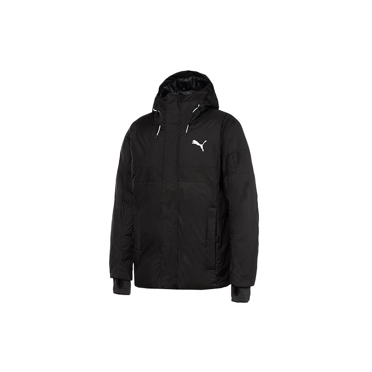 PUMA Down Jackets Men's Black Hooded Moderate Other 580025-01