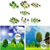 Model Trees Ornament Decoration Micro Landscape Table Architectural Props DIY Miniature Diorama
