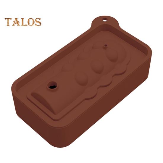 

Форма для кубиков льда, силиконовый поднос для охлаждения льда, коктейли с виски, легко заполняемый и высвобождаемый ледогенератор, забавная тарелка для льда для создания атмосферы вечеринки коричневый