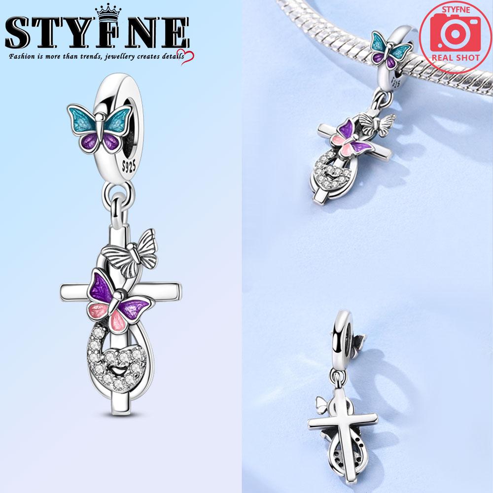 Cute Copper Charms Pink Cat And Dog Playing Snail Charms Beads Pendant Fit Original Bracelet Diy Jewelry For Women