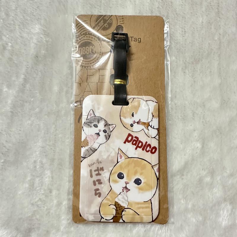 

New Cartoon Cat Portable Luggage Tag Women Travel Accessories PVC Luggage Label Men Portable Anti-loss Address Name Tag