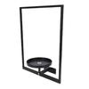 3pcs Wall Plant Holder, Metal Picture Frame Wall Mounted   Shelf, Window Plant Shelves Hanging Plants Stand for Indoor Outdoor Decor Living Ro