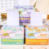High Quality 7M Pull-out Sticky Notes Free-cut Grid/Horizontal/Blank Memo Pad Full Adhesive DIY Message Stickers Students