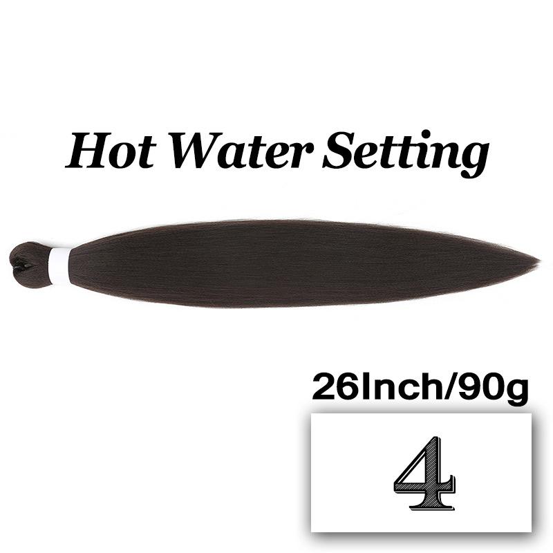 Braiding Hair Pre-stretched 26 Inch Hair Extensions for Afro Crochet Braids Synthetic Hair DIY Purple Pink Peach Red Jumbo Braid