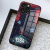 1984 George Orwell Phone Case For IPhone 17 Pro Max 16 15 14 Pro Max 13 11 X Xs Xr 8 7Plus Glass Cover