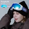 BOARDEE Snowboard and BO24EFGG06 Body Goggles, Women's Juniors, E, F Black/PK