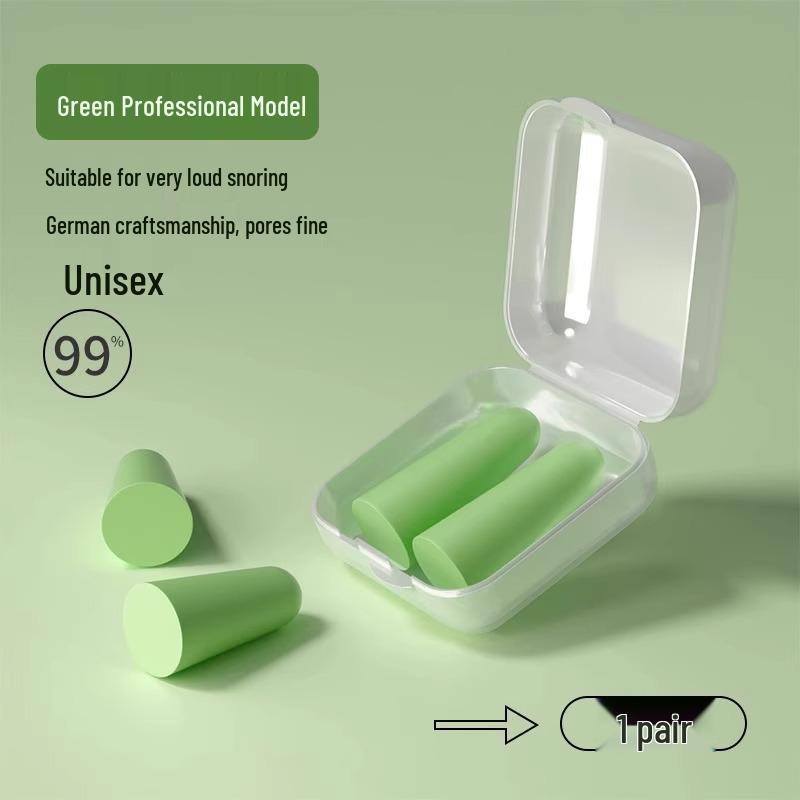 

Silicone Noise-Canceling Earplugs for Sleep & Study