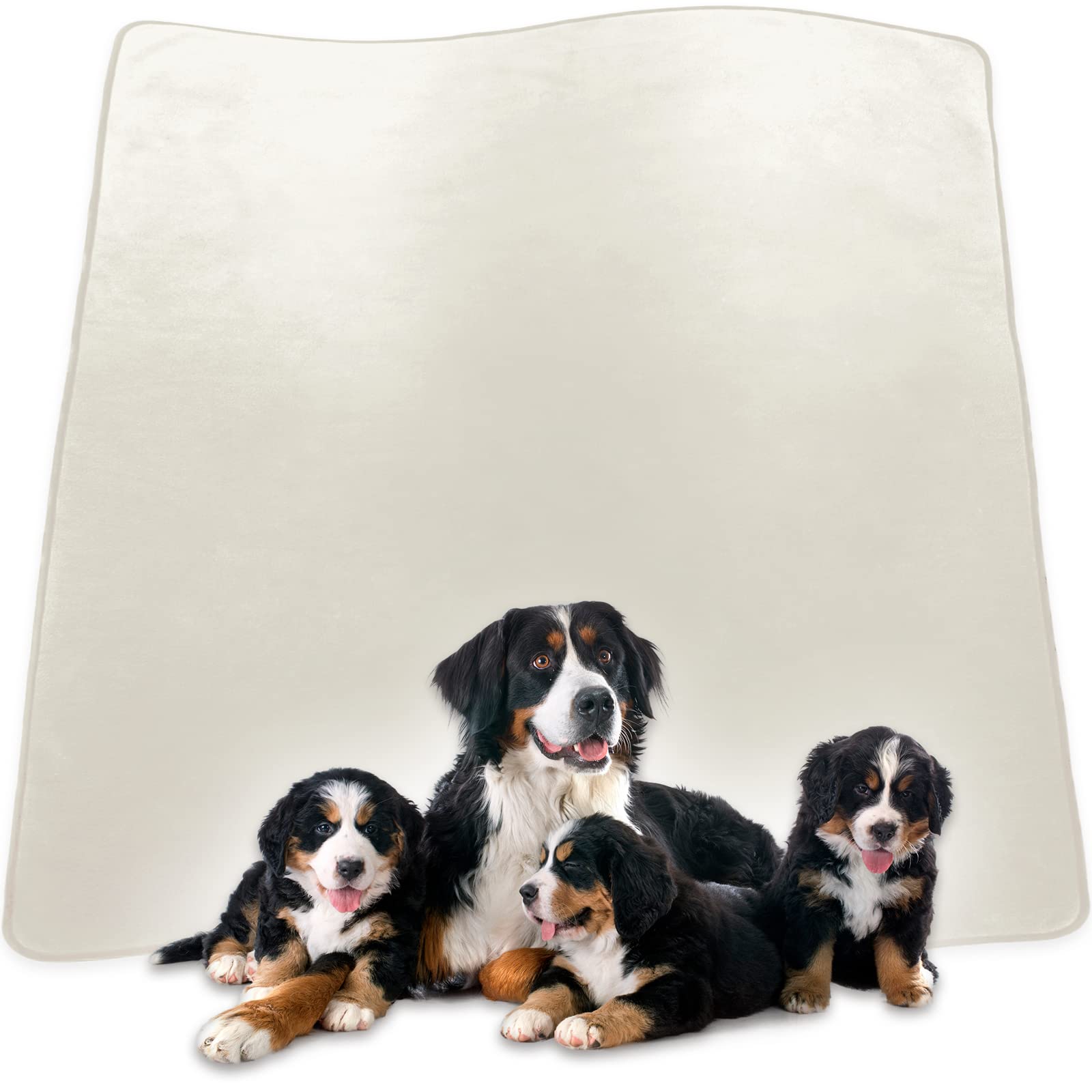 

INULABO Washable Pet Extra Large Pee Floor Pet Fully Washable your dog play with x 182 cm Sheet, Mat, Waterproof, Protection, Mat, [Let it] (182 (1 белый