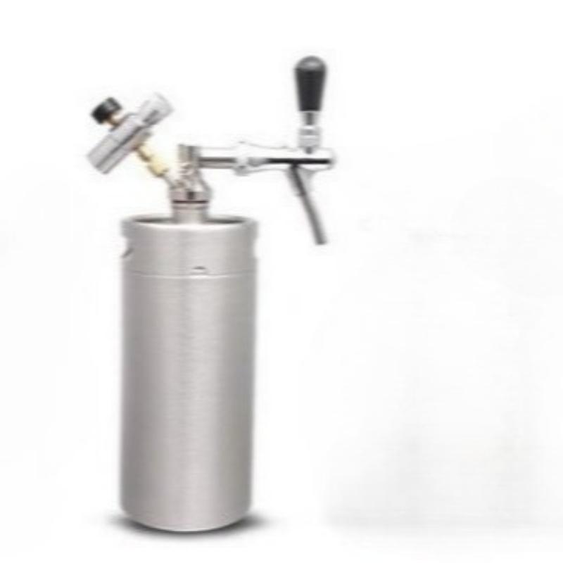 304 Stainless Steel Beer Kegs Tabletop Brewer Easy-to-operate Beater Suitable For Family Gatherings Bars And Outdoor Travel