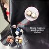 Mode Hemd Hose Magnetischer Clip, Kompakter Abnehmbarer Magnetischer Clip - Geeignet für Hemden, Kragen, Manschetten, Schals - Mischfarbige Dekorative Accessoires