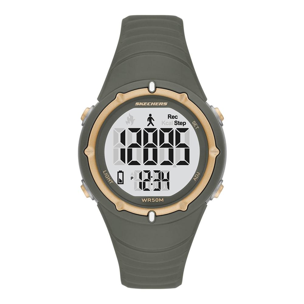 Skechers Women Digital Urethane Watch Skywood Sr2157 SR2157