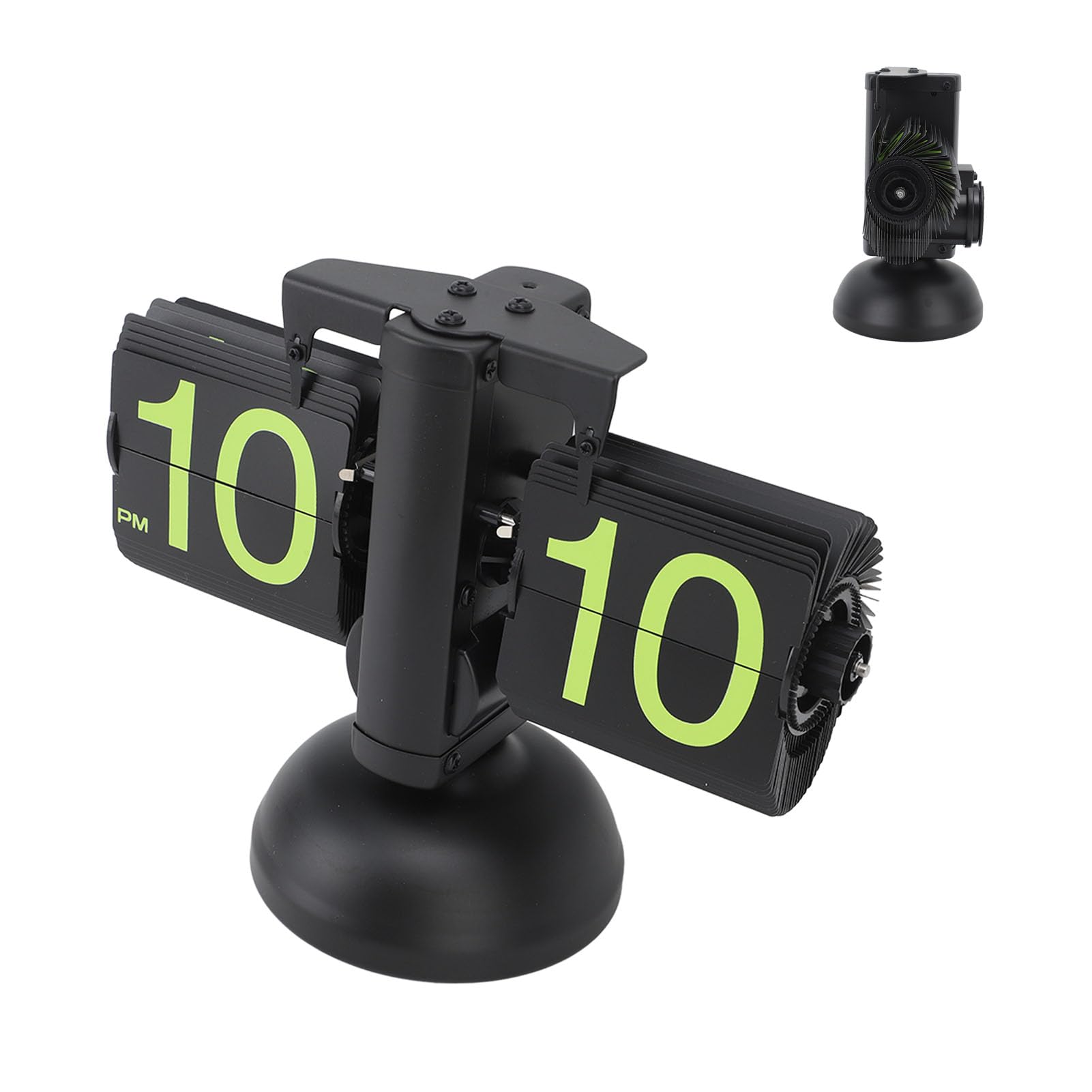 

Automatic Flip Page Clock Home Retro Balance Page Turning Table Clock A