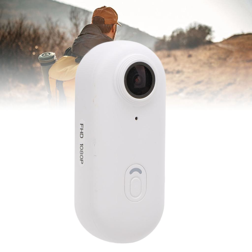 Камера на нашийник для домашніх тварин 1080P HD Бездротова Ширококутна Магнітна Записник Відео Маленька Екшн-камера зі Затискачем для Задньої Кишені для Активного Відпочинку