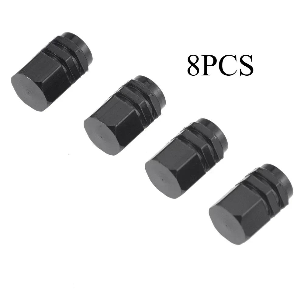 Tire Valve Cover, Universal Tire Wheel Valve Cover, Rolled Flower Tire Valve Cover Aluminum Alloy Dustproof Tire Cap Accessories