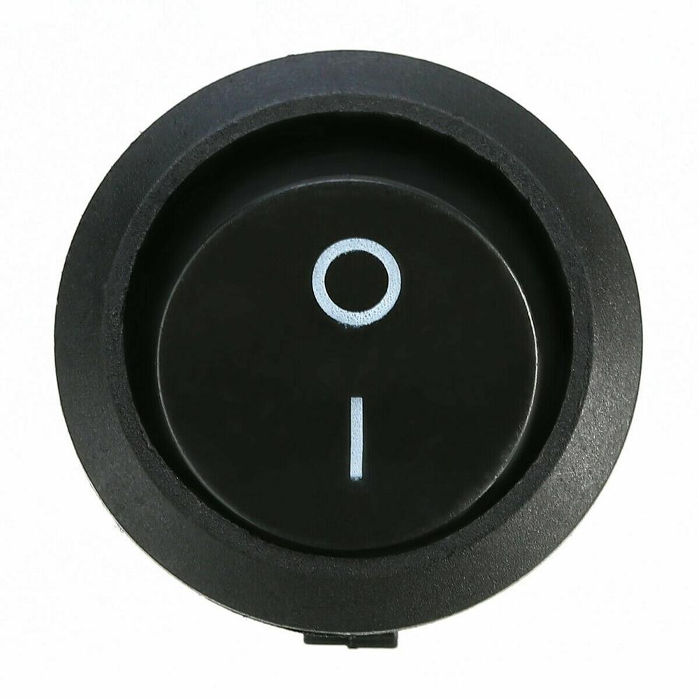 SPST Toggle Switch Waterproof Cover 10A 12V 5pcs/Set