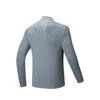 Anta Racing Run Air Muffin Long Sleeve Knit Shirt Spring 2026 T-Shirt Men tops Whale-Shark-Gray 152615403-2