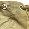 PRADA Logo Plate W Pocket Backpack Backpack Nylon Brown/SilverHardware