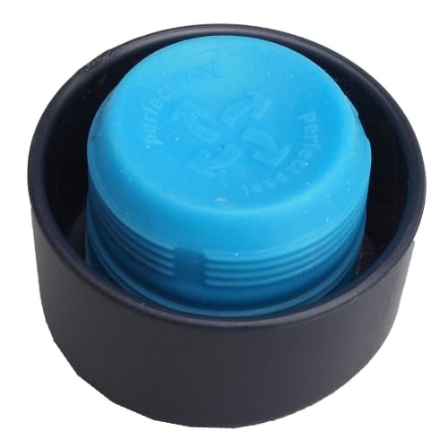 Pearl Metal PC Aqua Water Bottle, 1000ml, Direct Drinking, Gray, Block Style, H-6037