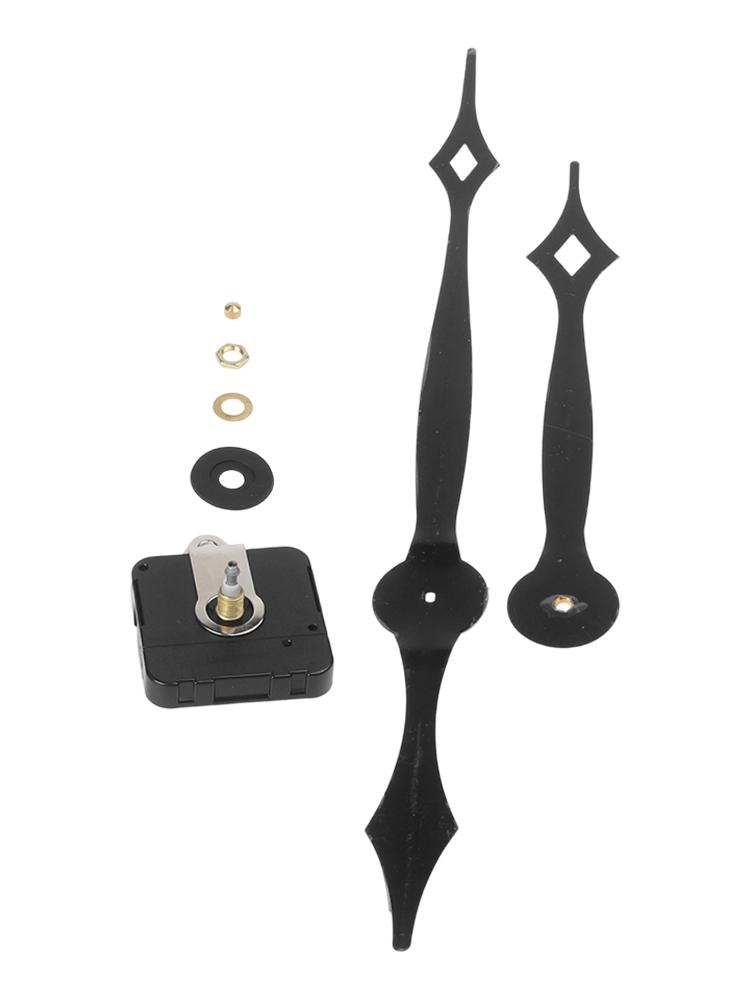 Quartz Clock Movement Replacement Kit with Long Hands for Large Clocks