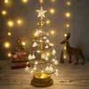 Iron Art Crystal Tree Night Lamp: Romantic Atmosphere Decor, Ideal for Christmas & Birthday Gifts