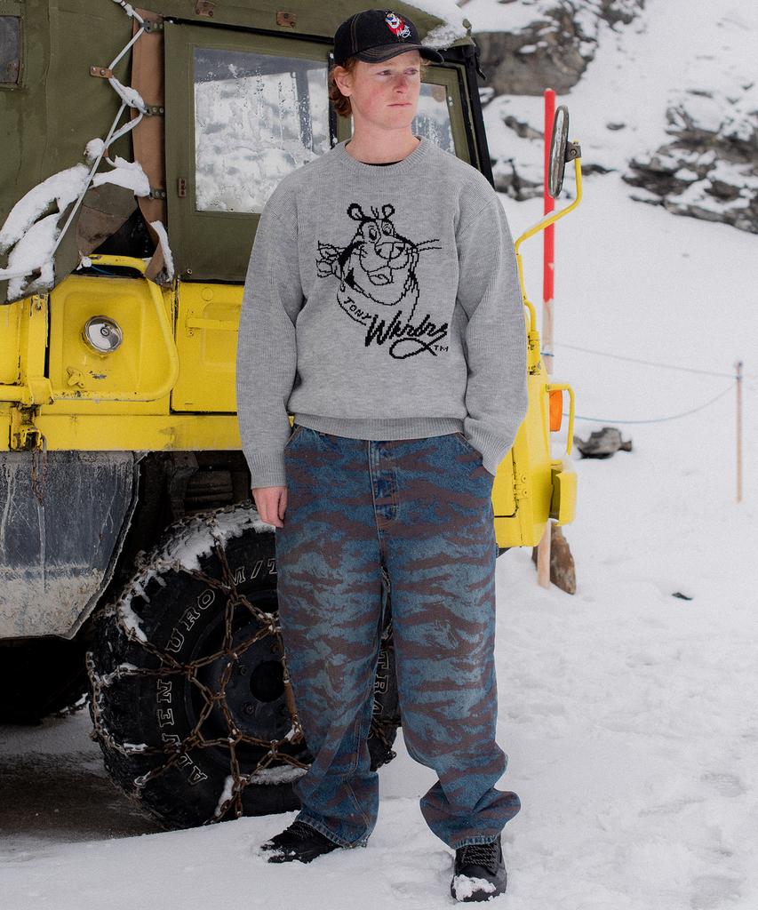 WKNDRS Kelloggs Knit Sweater (L.Grey)