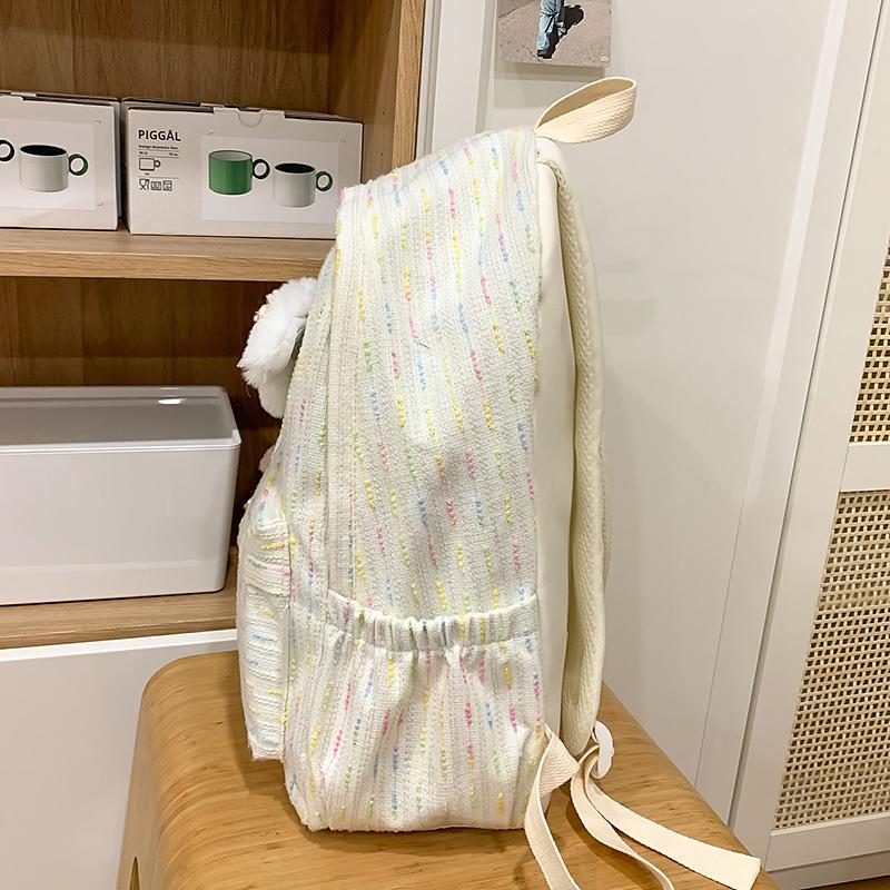 Plecak Szkolny dla Studentów Damski o Dużej Pojemności Wzór Psa Plecak na Komputer