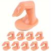 Fake Fingers Nail Art 1pcs Plastic Fake Fingers with Nails for Nail Art Practice and Display Decoration Tools
