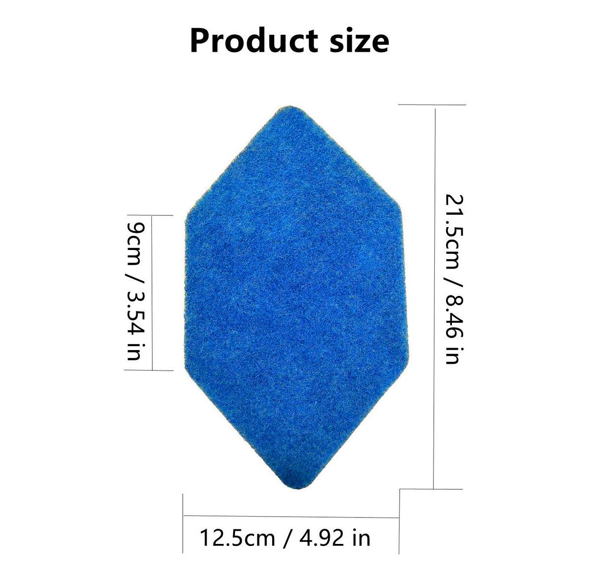 

2Pcs Microfiber Mop Pads Reusable Washable Wet Dry Replacement Heads for Wall Mop Home Floor Cleaning Accessories