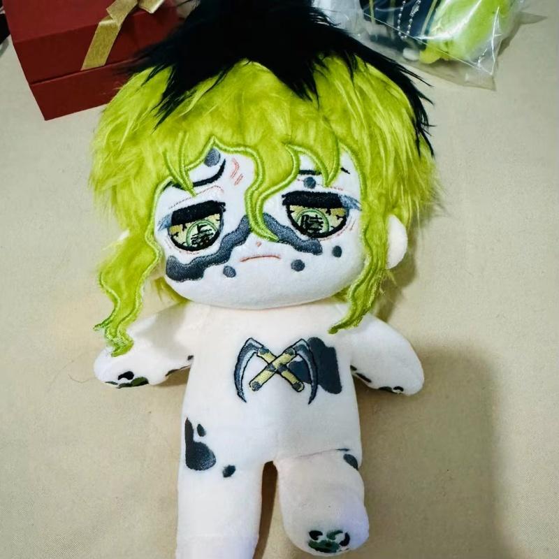 20cm Stuffed Anime Kimetsu No Yaiba Demon Slayer Giyuutarou Monster Figure Plush Dress Up Cotton Doll Cosplay Toy Surprise Gifts