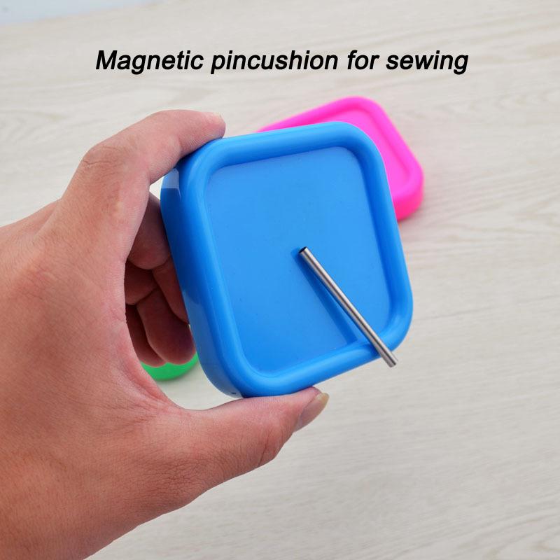 Magnetic sewing pincushion Multi-functional DIY aid for sewing with magnetic pincushion