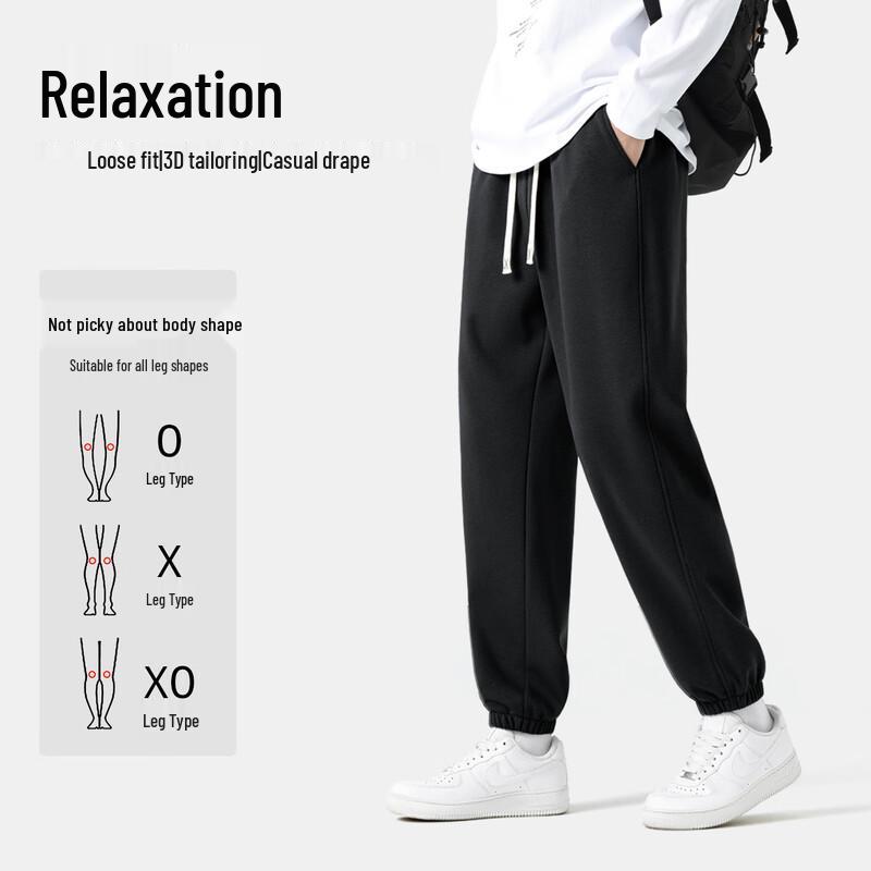 JEEP SPIRIT Men's 2025 Fleece-Lined Jogger Sweatpants