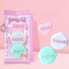 Sweetpourin - Set of 3: Velour Powder Puff (Various Designs)