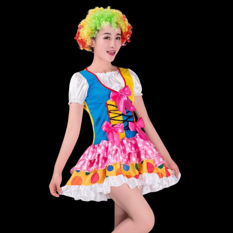 

Adult Clown Cosplay Performance Costume
